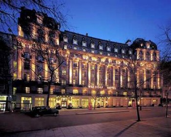 The Waldorf Hilton Hotel on Aldwych in the West End